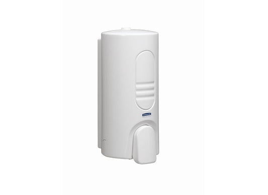 Der Kimberly-Clark Professional™ Spender für Toilettensitzreiniger in Weiß von Kimberly-Clark GmbH bietet hygienische Reinigung und Komfort in jedem Waschraum. 1 Spender pro Karton.