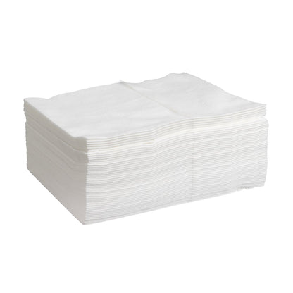 Kimberly-Clark GmbH Discontinued Item: Kimtech® Absorbent Care Wipes, Z Folded, White - 16 Bags of 50 Wipes per Carton - neatly arranged on a white background, ideal for professional applications.