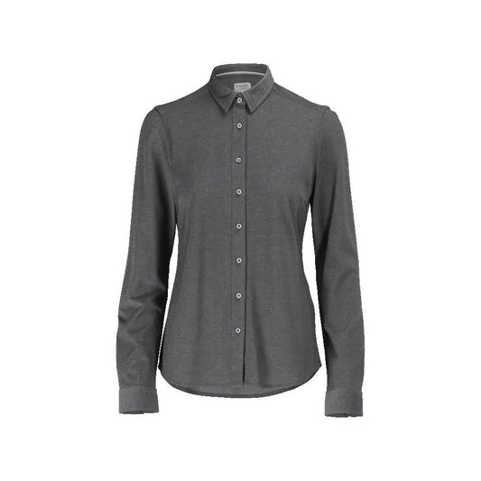 Shirt, classic women's fit, stretch women's blouse