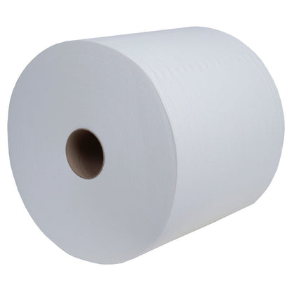 A Kimtech® Aviation Cleaning Wipes Large Roll (white, 1 roll x 900 wipes, Kimberly-Clark GmbH) for the aviation industry and commercial use is pictured against a white background.