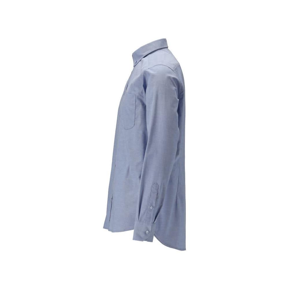 Shirt, slim fit, stretch, light blue