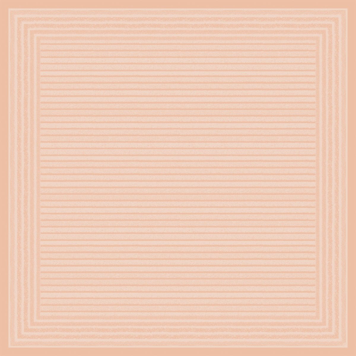The square Dunicel tablecloth (84x84 cm, dusty pink) from Duni GmbH features a grid of peach-colored lines on a lighter peach background, bordered with double lines - high-quality table fabric, ideal for special occasions (pack of 20 pieces).