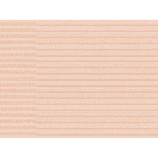 Eine flache Oberfläche mit abwechselnd dicken und dünnen pfirsich-beigen Streifen - ideal, um die Tessuto staubrosa 60121 Papierservietten (Packung, 100 Stück) der Duni GmbH an besonderen Anlässen zu präsentieren.