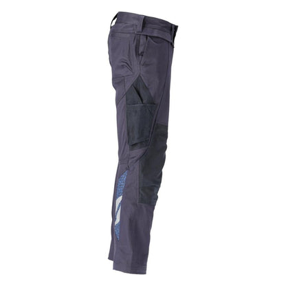Trousers, knee pockets, stretch, cotton trousers