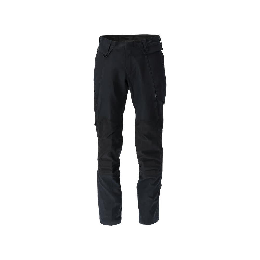 Trousers, knee pockets, stretch, cotton trousers