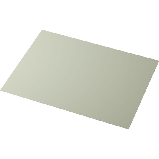 Ein einzelnes Duni GmbH Papier-Tischsets 30x40cm in pistaziengrün aus einer 250er-Packung, schräggestellt auf weißem Hintergrund.
