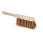 The Nölle Profi-Bürste industrial hand broom, 28 cm Poly-Coconut, from Nölle Profi Brush Bürsten- & Pinseltechnik e.K., features a lightweight wooden handle and dense bristles for effective cleaning, depicted on a white background.