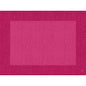 Das Bio-Dunicel-Sets 30x40 Linnea fuchsia von Duni GmbH zeichnet sich durch ein rosa und magentafarbenes Kreuzschraffur-Design mit einem dunkleren magentafarbenen Rand aus - eine umweltfreundliche Tischsets Wahl für elegante Events. 1 Packung im Karton.