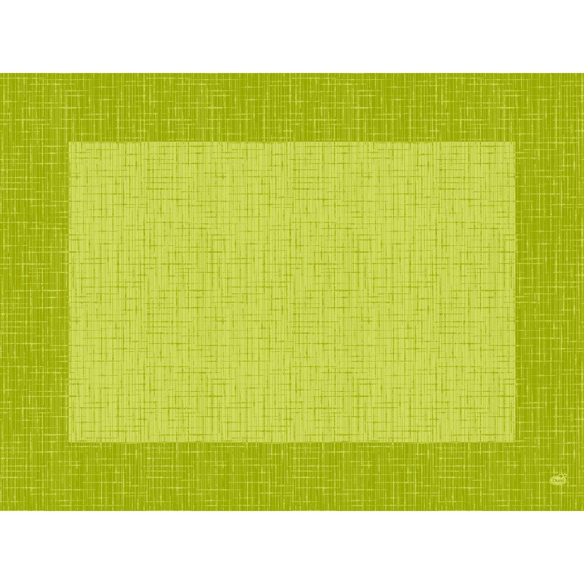 Ein digitales Bild mit einem großen hellgrünen Quadrat in der Mitte auf einem strukturierten olivfarbenen Hintergrund, beides schraffiert - ideal für die Präsentation von Bio-Dunicel-Sets 30x40 Linnea kiwi 100P. | Packung (100 Stück) von Duni GmbH in Gastronomiebetrieben.