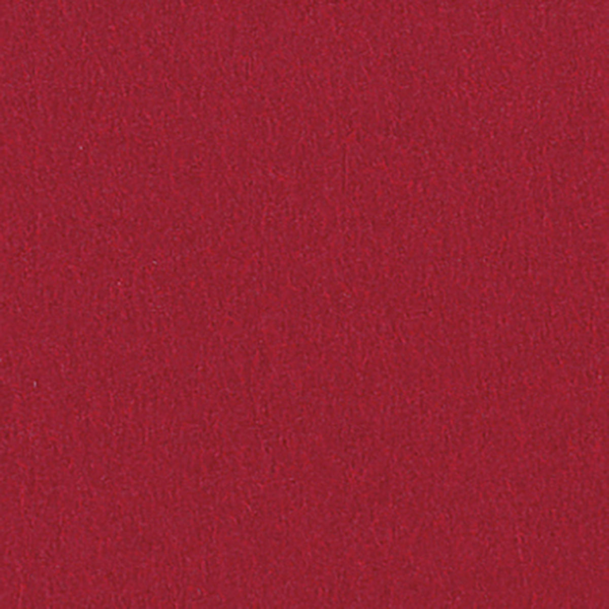 Nahaufnahme des Bio-Dunicel-Mitteld.84x84cm bordeaux (20 Stück, Duni GmbH), die seine feste, leuchtend rote Oberfläche ohne Muster hervorhebt - ideal als umweltfreundliche Tischdecke.