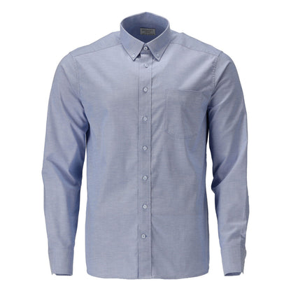 Shirt, modern fit, stretch, light blue