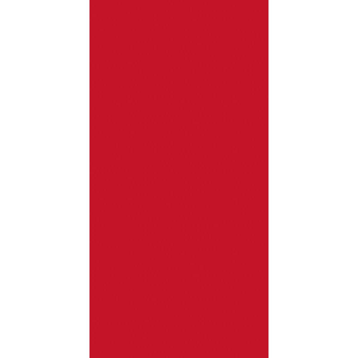 Ein leuchtendes Rot füllt das Bild und spiegelt das glatte, einheitliche Aussehen der Duni GmbH Zelltuchservietten 33 x 33 cm 3lagig 1/8 Buchfalz rot (Packung: 250 Servietten) wider, ohne sichtbare Muster oder Strukturen - einfach ein klassischer Serviettenstil.