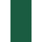 A hunter green shield emblem with a smooth top and pointed bottom on white, ideal for Duni GmbH pulp napkins 33x33 cm 3-ply hunter green 1/8-fold (250 pack).