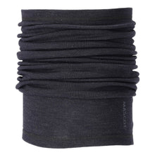 Neck warmer, wool neck warmer Multisafe size ONE, black-blue | Pack (1 piece)