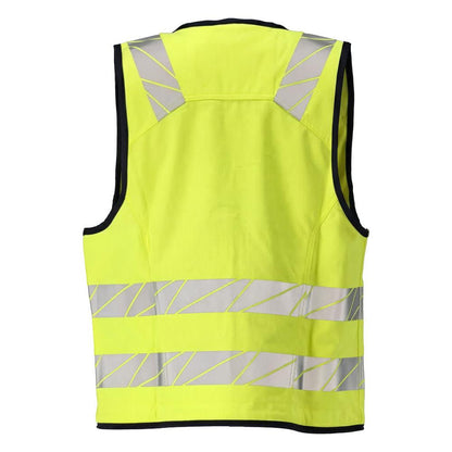 Tool vest Tool vest Multisafe, hi-vis yellow/black-blue