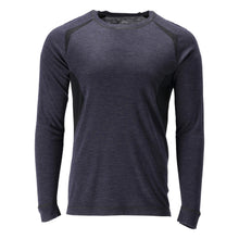 Functional undershirt, wool undershirt Multisafe, black-blue