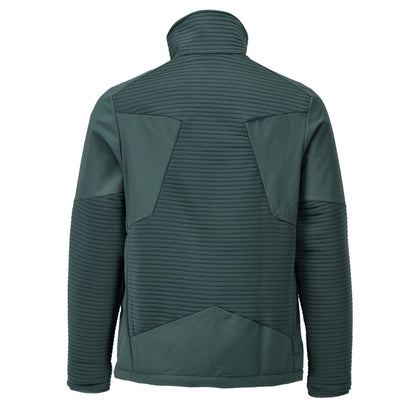 Fleece sweater, short zip, microfleece jacket lining