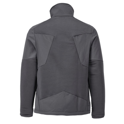 Fleece sweater, short zip, microfleece jacket lining