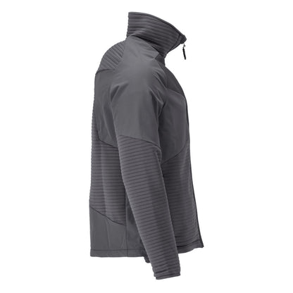 Fleece sweater with zip, microfleece jacket lining