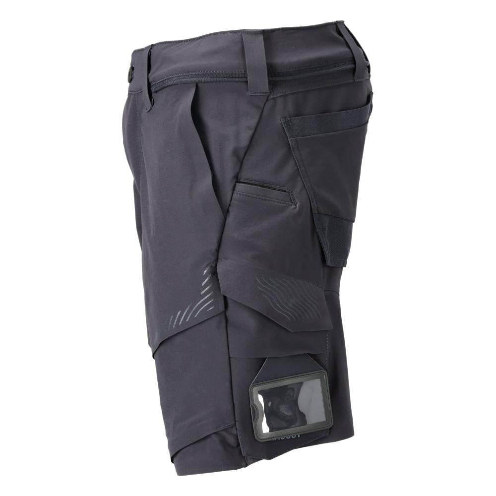 Shorts, stretch, light weight shorts, black blue