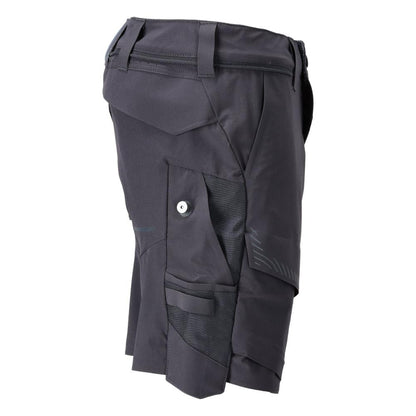 Shorts, stretch, light weight shorts, black blue