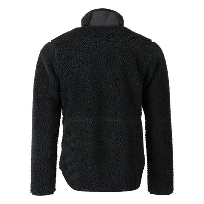Fiber fur jacket with zipper Fiber fur jacket