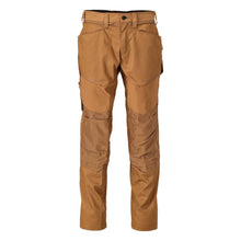 Trousers with knee pockets trousers, nut brown