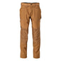 Trousers with knee pockets trousers, nut brown