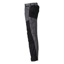 Trousers with knee pockets trousers, anthracite grey/black