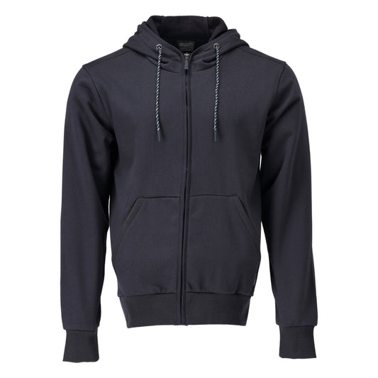 Hooded sweatshirt with zip hooded sweatshirt