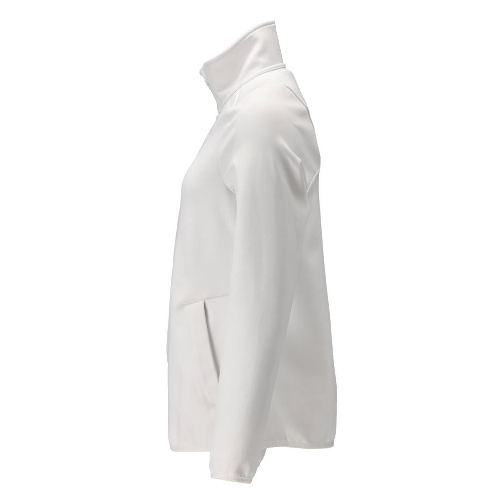 Fleece pullover with zip, women's microfleece jacket