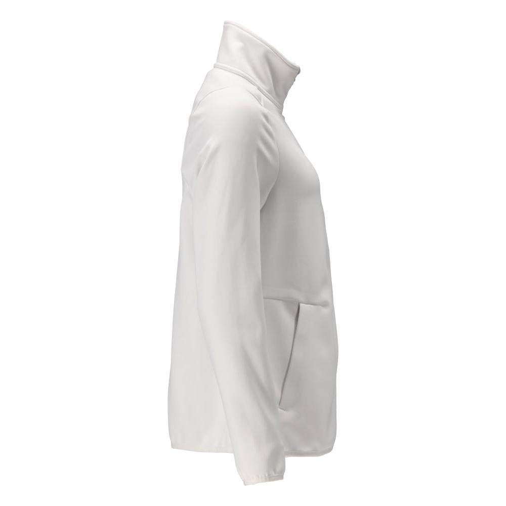 Fleece pullover with zip, women's microfleece jacket