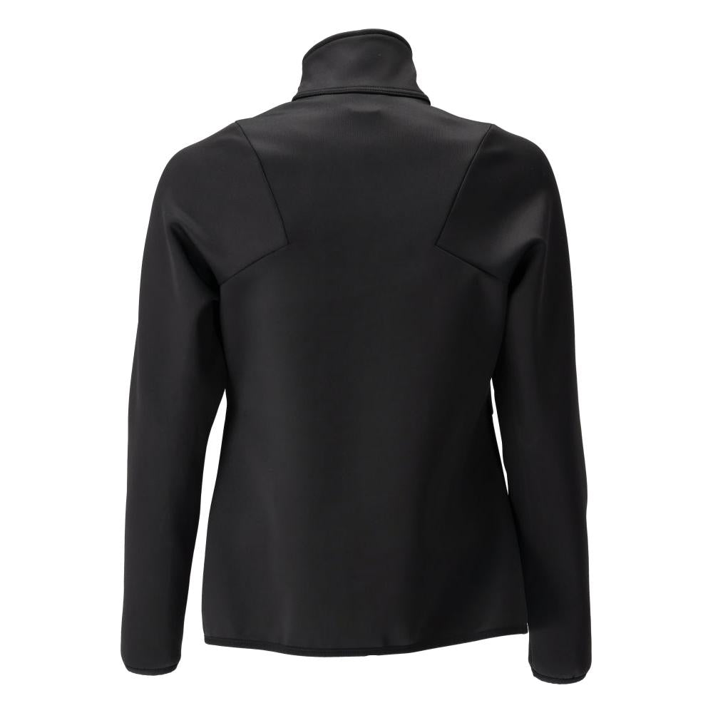 Fleece pullover with zip, women's microfleece jacket