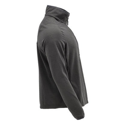 Microfleece sweater with short zipper microfleece jacket