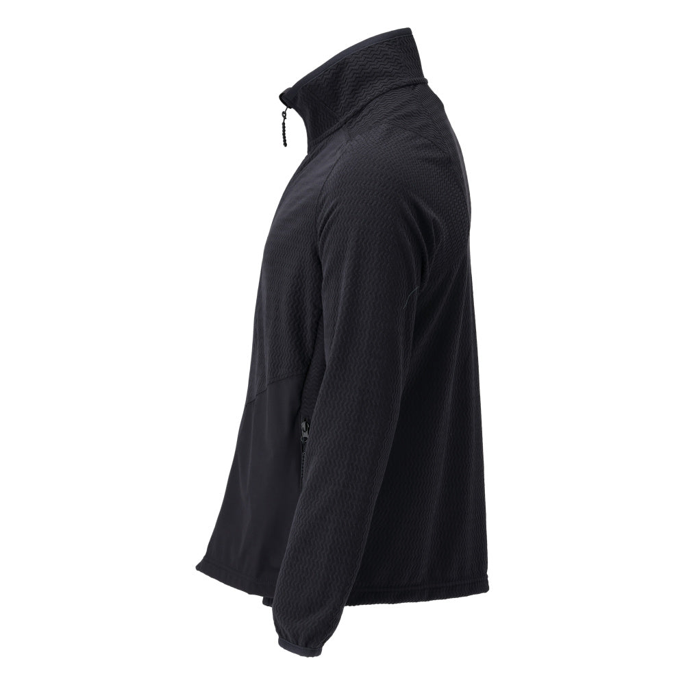 Microfleece pullover with zip microfleece jacket