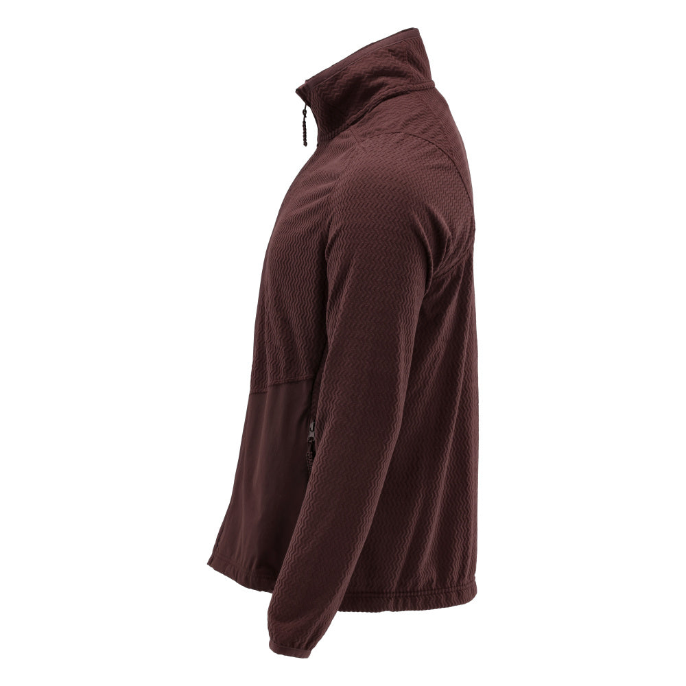 Microfleece pullover with zip microfleece jacket