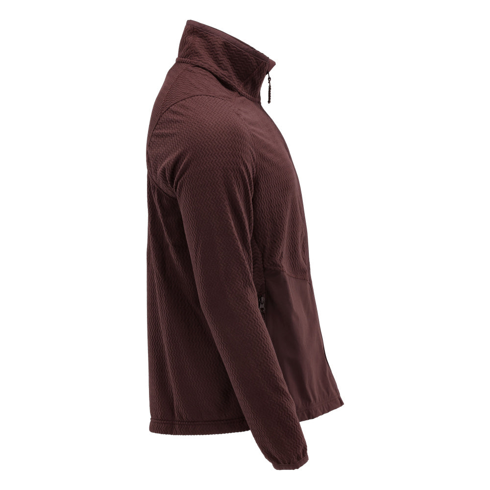 Microfleece pullover with zip microfleece jacket