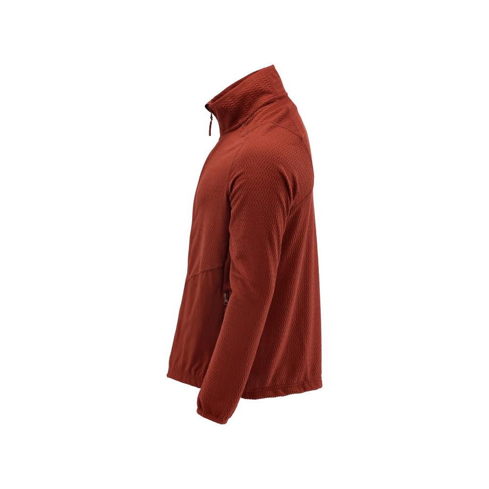 Microfleece pullover with zip microfleece jacket