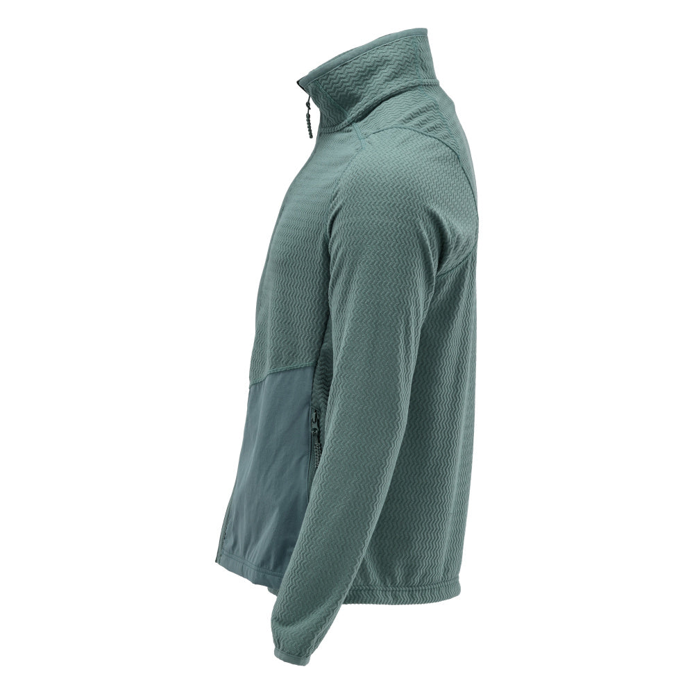 Microfleece pullover with zip microfleece jacket