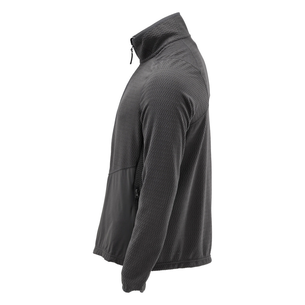 Microfleece pullover with zip microfleece jacket