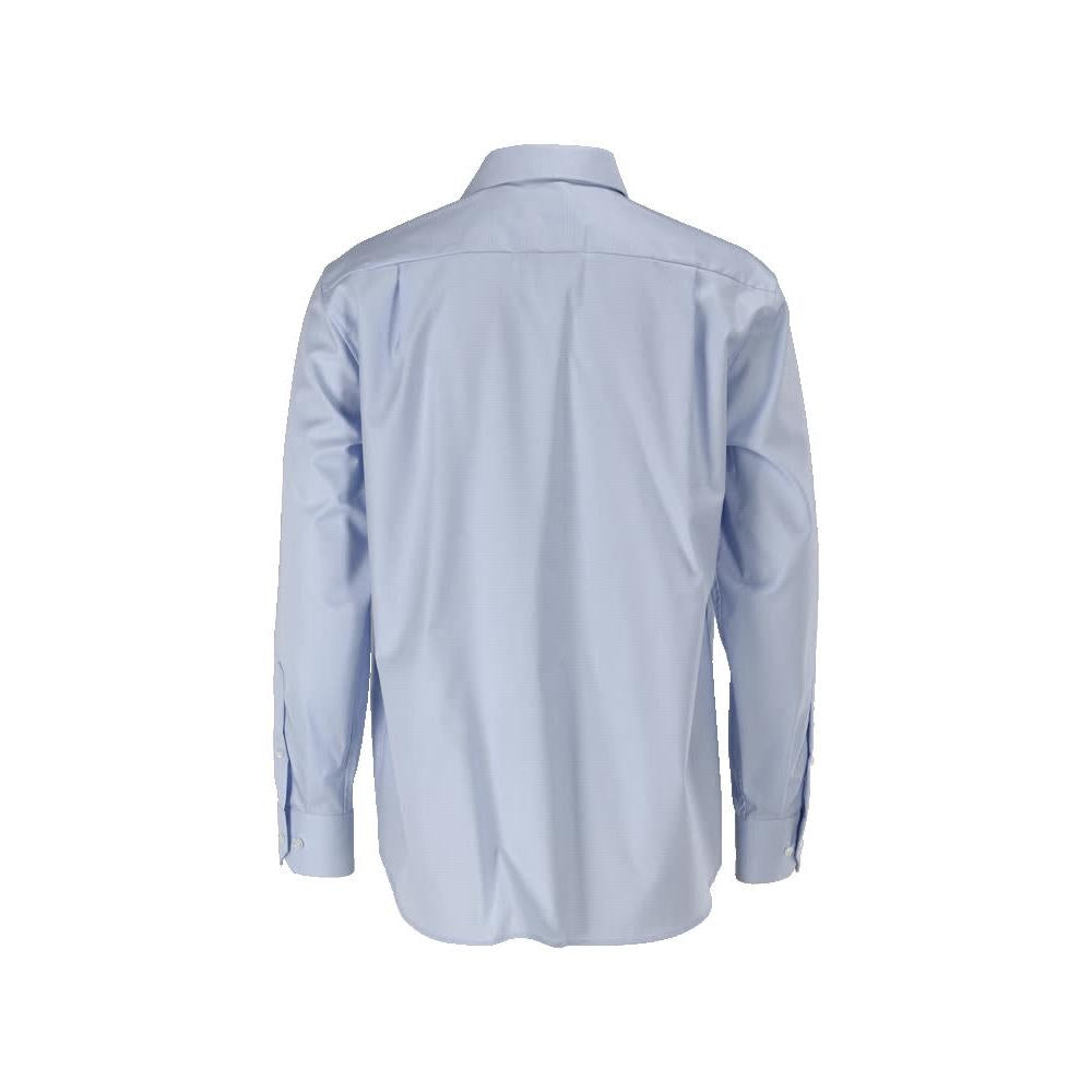 Shirt, classic fit, light blue/white