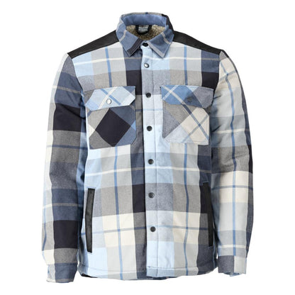 Shirt, checked, fiber fur lining, thermal shirt