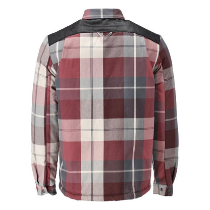 Shirt, checked, fiber fur lining, thermal shirt