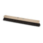 The Nölle Profi-Bürste hall broom 60 cm with natural hair and wing screws from Nölle Profi Brush Bürsten- & Pinseltechnik e.K. has a sturdy wooden base, dense bristles, and is ideal for attaching a handle.