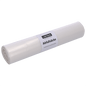 A transparent roll of "DEISS 29770 - 575x1000 mm Type 60" garbage bags from EMIL DEISS KG (GmbH + Co.), contains 25 pieces. The packaging film shows clear branding and text for easy identification and transport of goods.