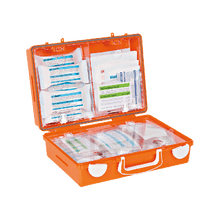 SN-CD First Aid Kit, Orange, with Standard ERW Contents, DIN 13157