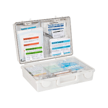 SN-CD First Aid Kit, White, with Standard ERW DIN 13157 Contents