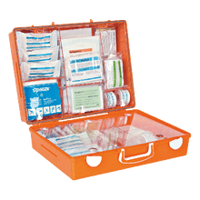 Erste-Hilfe-Koffer MT-CD orange mit Füllung Standard ERW DIN 13169