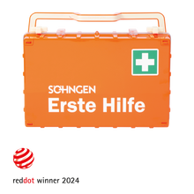 Erste-Hilfe-Koffer orange DYNAMIC-GLOW L Standard ERW DIN 13169