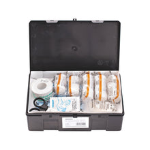 KU Black Car First Aid Kit with Standard Contents, DIN 13164